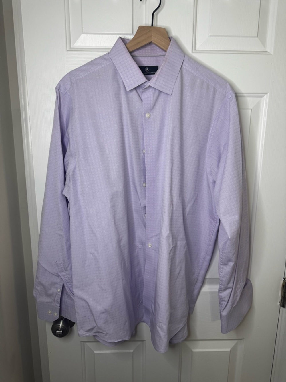 Hart Schaffner Marx Men’s Classic Dress Shirt - Lavender